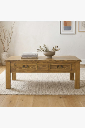 Rustikaler XL Couchtisch